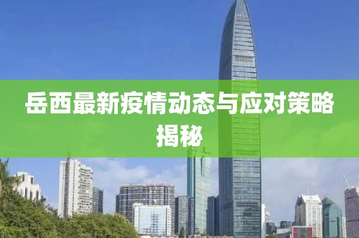 岳西最新疫情动态与应对策略揭秘