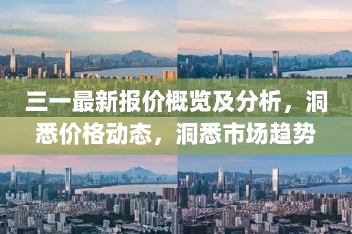 三一最新报价概览及分析，洞悉价格动态，洞悉市场趋势