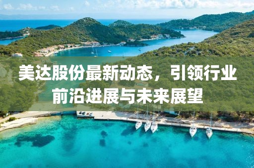 美达股份最新动态，引领行业前沿进展与未来展望