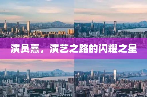 演员熹，演艺之路的闪耀之星