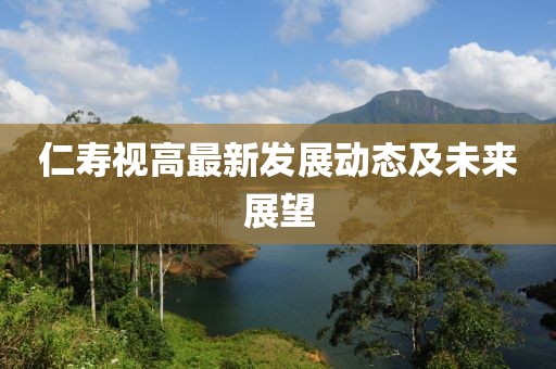 仁寿视高最新发展动态及未来展望