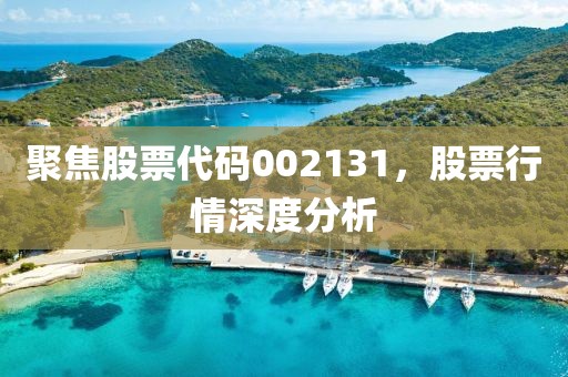 聚焦股票代码002131，股票行情深度分析