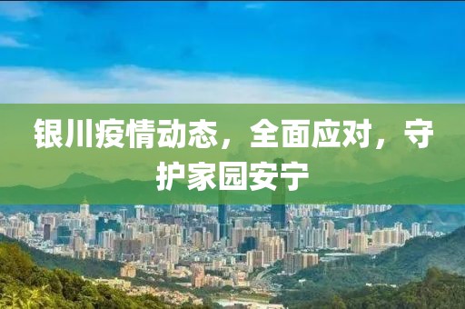银川疫情动态，全面应对，守护家园安宁