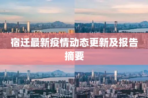 宿迁最新疫情动态更新及报告摘要