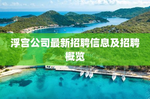 浮宫公司最新招聘信息及招聘概览