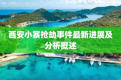 西安小寨抢劫事件最新进展及分析概述