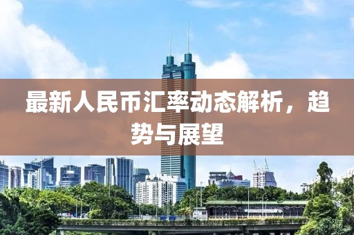 最新人民币汇率动态解析，趋势与展望