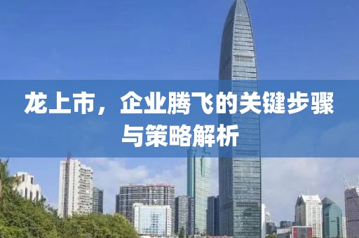 龙上市，企业腾飞的关键步骤与策略解析
