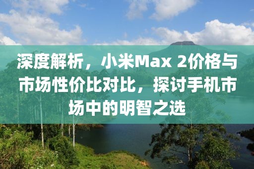 深度解析，小米Max 2价格与市场性价比对比，探讨手机市场中的明智之选
