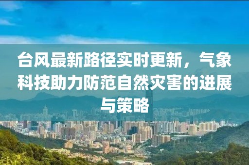 台风最新路径实时更新，气象科技助力防范自然灾害的进展与策略