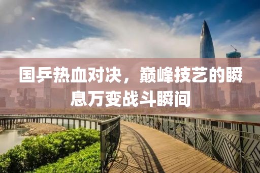 国乒热血对决，巅峰技艺的瞬息万变战斗瞬间