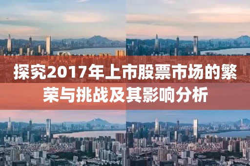探究2017年上市股票市场的繁荣与挑战及其影响分析