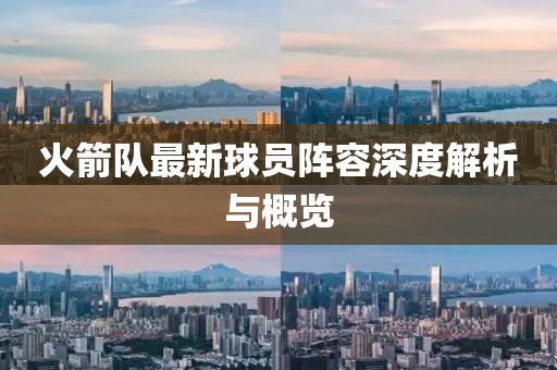火箭队最新球员阵容深度解析与概览