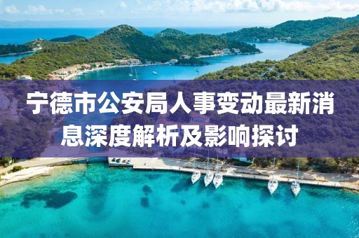 宁德市公安局人事变动最新消息深度解析及影响探讨