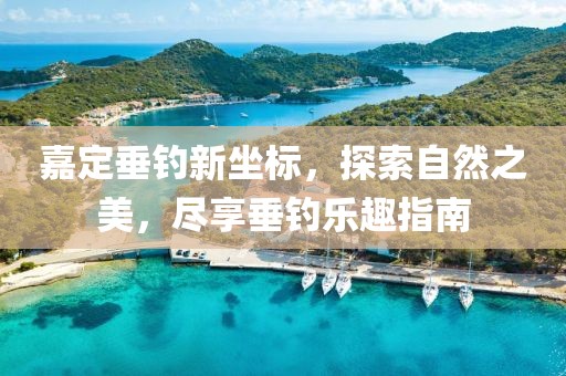 嘉定垂钓新坐标，探索自然之美，尽享垂钓乐趣指南