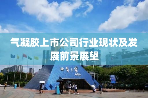 气凝胶上市公司行业现状及发展前景展望