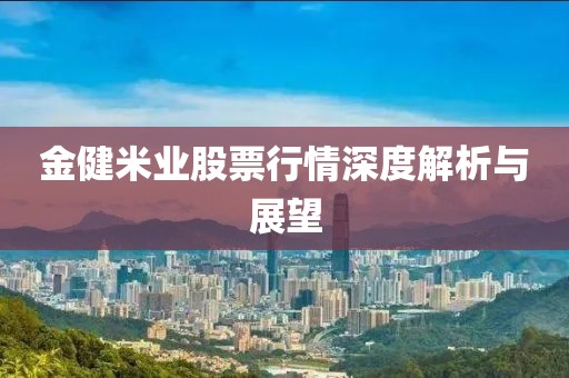 金健米业股票行情深度解析与展望