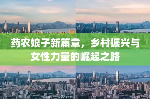药农娘子新篇章，乡村振兴与女性力量的崛起之路
