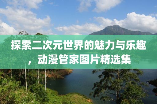 探索二次元世界的魅力与乐趣，动漫管家图片精选集