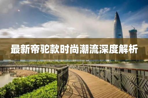 最新帝驼款时尚潮流深度解析