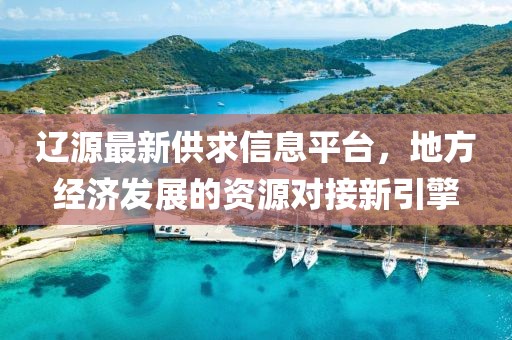 辽源最新供求信息平台，地方经济发展的资源对接新引擎