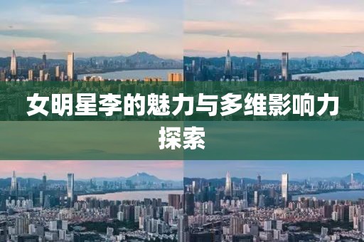 女明星李的魅力与多维影响力探索