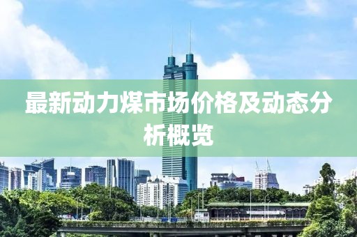 最新动力煤市场价格及动态分析概览