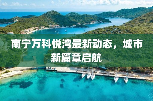 南宁万科悦湾最新动态，城市新篇章启航