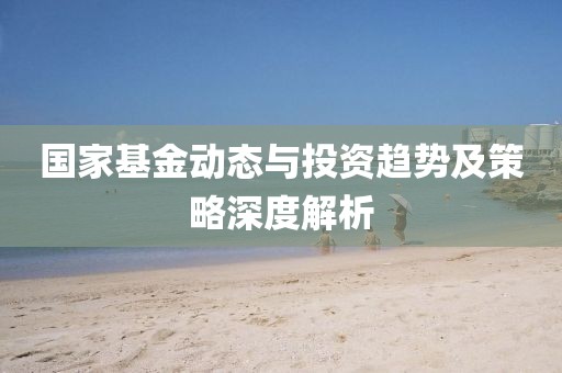 国家基金动态与投资趋势及策略深度解析