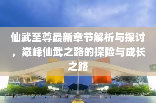 仙武至尊最新章节解析与探讨，巅峰仙武之路的探险与成长之路