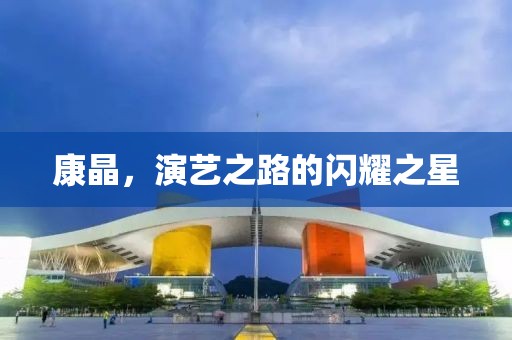 康晶，演艺之路的闪耀之星