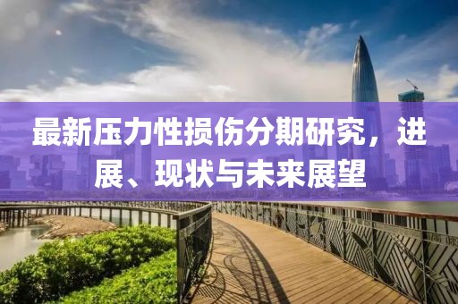 最新压力性损伤分期研究，进展、现状与未来展望