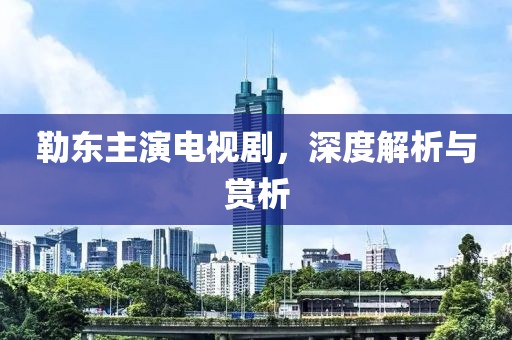 勒东主演电视剧，深度解析与赏析