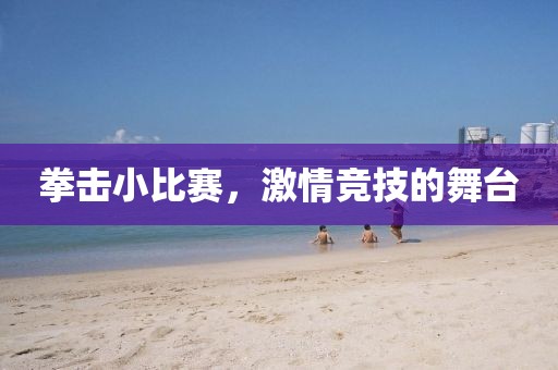 拳击小比赛，激情竞技的舞台