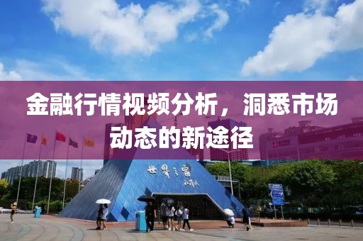 金融行情视频分析，洞悉市场动态的新途径