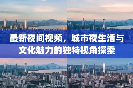 最新夜间视频，城市夜生活与文化魅力的独特视角探索