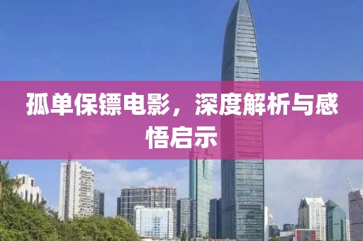 孤单保镖电影，深度解析与感悟启示