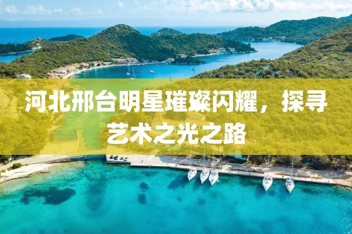 河北邢台明星璀璨闪耀，探寻艺术之光之路