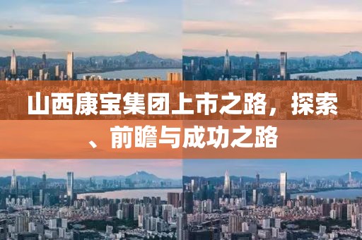 山西康宝集团上市之路，探索、前瞻与成功之路