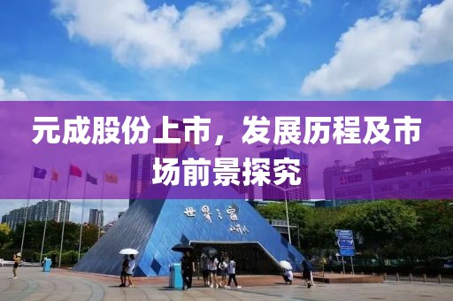 元成股份上市，发展历程及市场前景探究