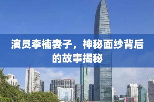 演员李楠妻子，神秘面纱背后的故事揭秘