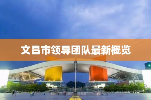 文昌市领导团队最新概览