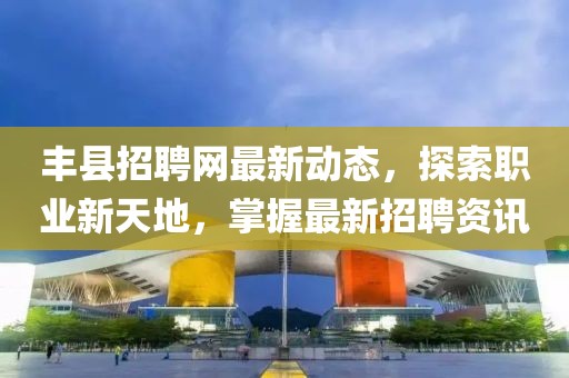 丰县招聘网最新动态，探索职业新天地，掌握最新招聘资讯