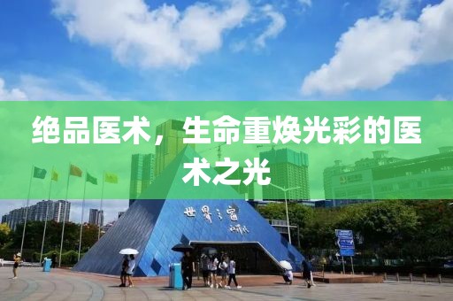 绝品医术，生命重焕光彩的医术之光