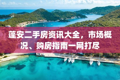 蓬安二手房资讯大全，市场概况、购房指南一网打尽