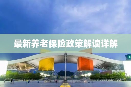 最新养老保险政策解读详解