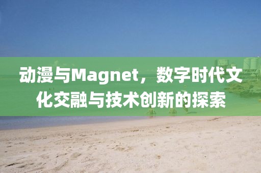 动漫与Magnet，数字时代文化交融与技术创新的探索