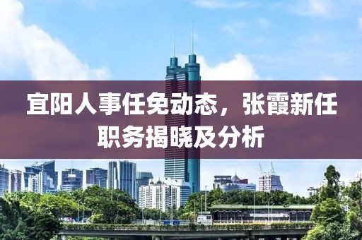 宜阳人事任免动态，张霞新任职务揭晓及分析