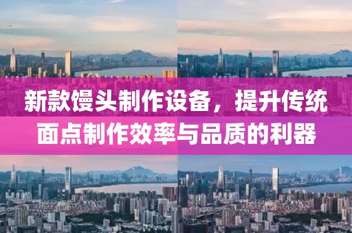 新款馒头制作设备，提升传统面点制作效率与品质的利器