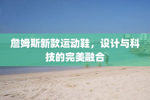 詹姆斯新款运动鞋，设计与科技的完美融合